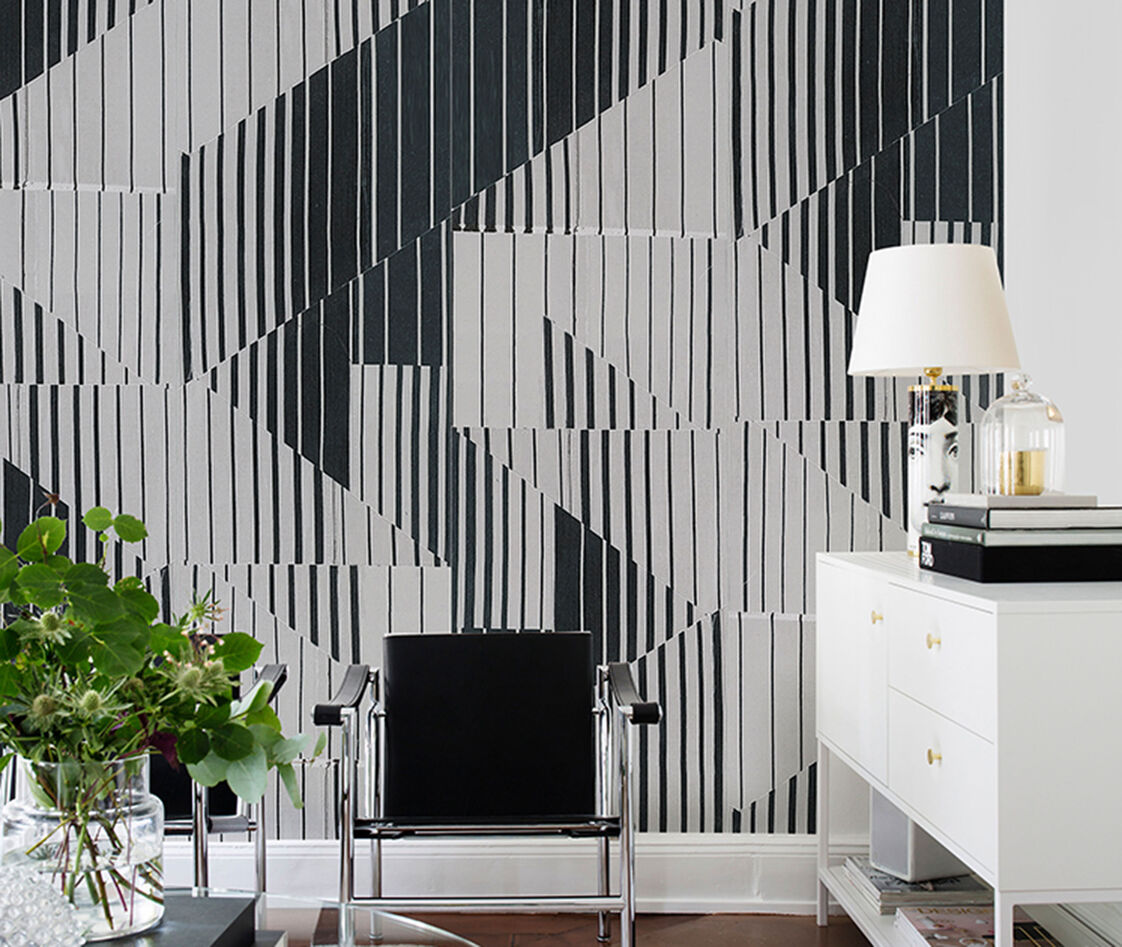 Shop Wall&decò Wallpapers Black/grey 4