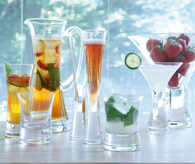 LSA International 'Moya' cocktail glass, set of two TRANSPARENT LSAI20MOY690TRA