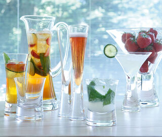 LSA International 'Moya' cocktail glass, set of two TRANSPARENT LSAI20MOY690TRA