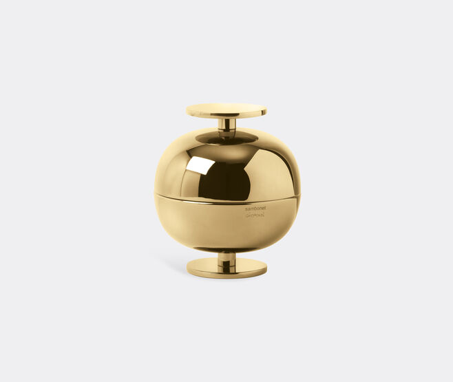 Sambonet 'Gio Ponti' luxury centrepiece, small, gold GOLD SAMB20CEN560GOL