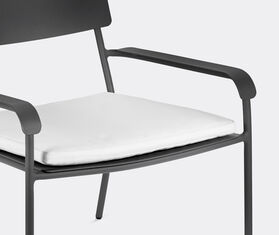 Serax 'August' lounge chair cushion, white WHITE SERA21COU082WHI