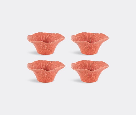 Bordallo Pinheiro 'Maria Flor' dessert bowl, set of four, orange MULTICOLOR BOPI26MAR910MUL