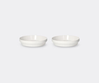 Pomax 'Kojin' pasta bowl, set of two, white WHITE POMA26KOJ438WHI