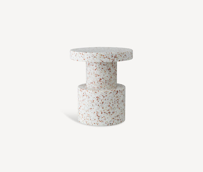Normann Copenhagen 'Bit' stool, white WHITE NOCO21BIT261WHI