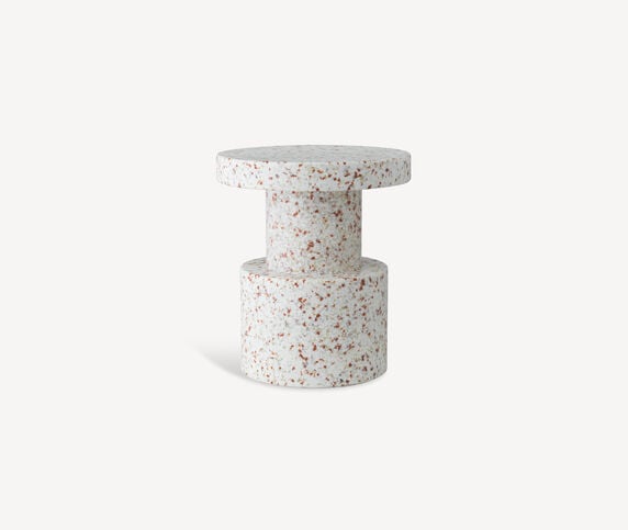 Normann Copenhagen 'Bit' stool, white  NOCO21BIT261WHI