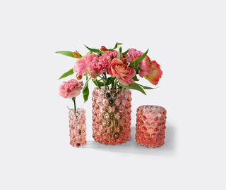 Skogsberg&amp;Smart 'Hurricane Boule' vase, medium, ros&eacute; PINK SKOG26HUR166PIN