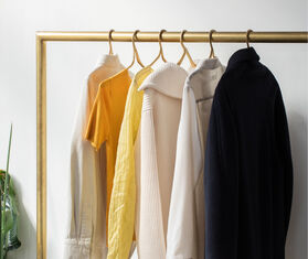 OAO Works '89 hangers', set of four BRASS BOCC19BRA604BRA