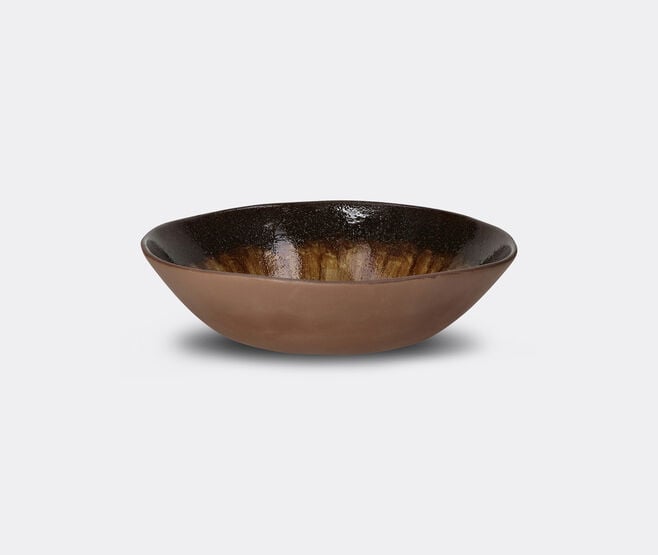Pomax 'Cycle' serving bowl, brown MULTICOLOUR POMA26CYC379MUL