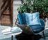 Poltrona Frau 'Decorative Cushion' Banyan- Blue Seas POFR20DEC690BLU
