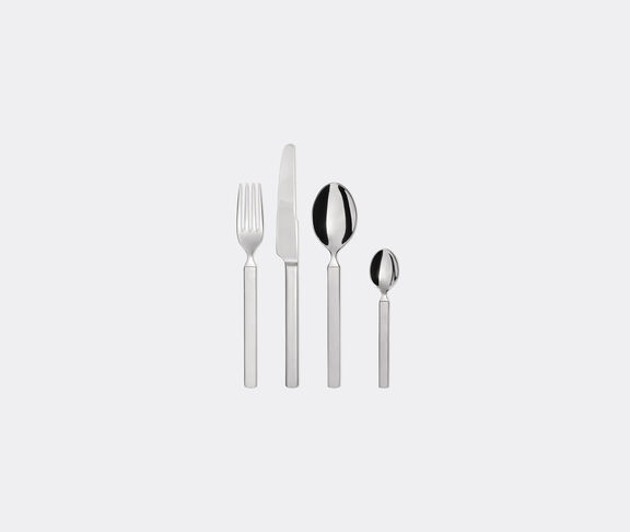 Alessi 'Dry' cutlery, set of 24 Silver ${masterID}