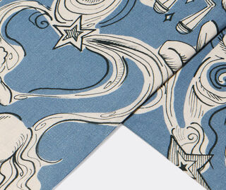 La DoubleJ 'Cosmos' tablecloth, large, light blue LIGHT BLUE LADJ25LAR161MUL