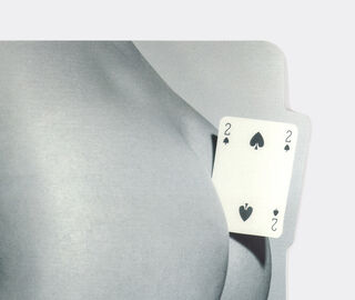 Seletti 'Two of Spades' placemat GREY SELE21TOI034GRY