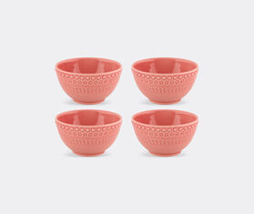 Bordallo Pinheiro &lsquo;Fantasia&rsquo; bowl, set of four, pink PINK BOPI23FAN765PIN