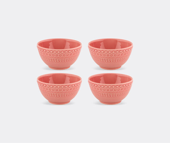 Bordallo Pinheiro ‘Fantasia’ bowl, set of four, pink Pink BOPI23FAN765PIN