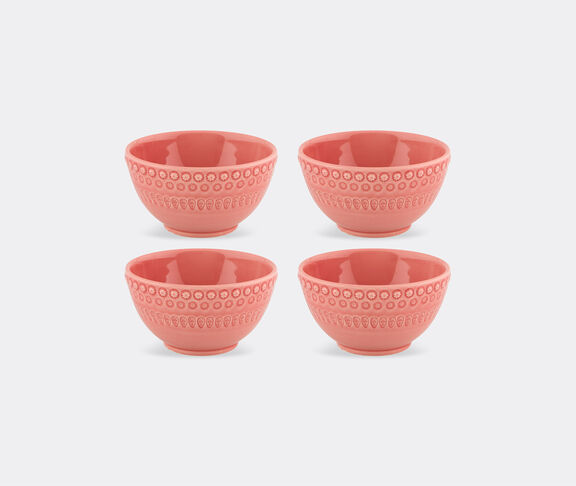 Bordallo Pinheiro ‘Fantasia’ bowl, set of four, pink undefined ${masterID}