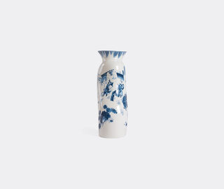 Seletti 'Classic On Acid, King Wen' vase, white and blue MULTICOLOUR SELE25POR714MUL