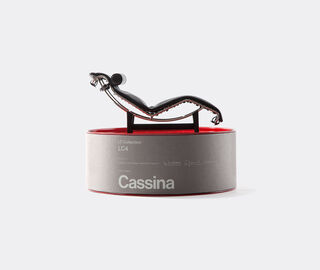 Cassina 'Le Miniature - 4' Chaise longue &agrave; reglage continu BLACK CASS21LEM582BLK