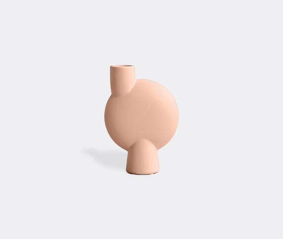 101 Copenhagen 'Sphere' medium vase, bubl, apricot