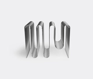AYTM 'Curva' magazine holder SILVER AYTM17CUR064SIL