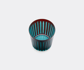 L&#39;Objet &#39;Prism&#39; cocktail glass, set of four, bordeaux BURGUNDY LOBJ24PRI167RED