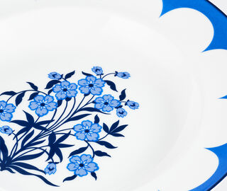 Aquazzura Casa 'Jaipur' soup plate, set of two, blue BLUE AQUA23JAI055BLU