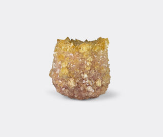 Mineral Series 'Crystal' vase, large, gold GOLD MISE26LAR559GOL