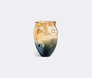 POLSPOTTEN 'Collision' vase, amber BEIGE POLS22VAS826BEI