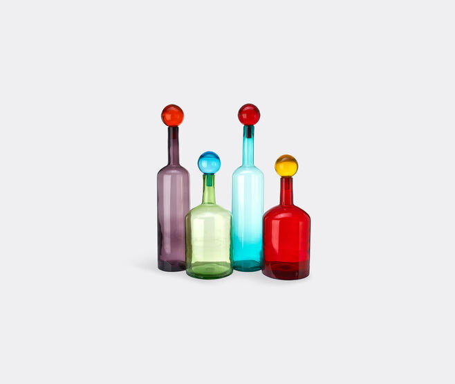 POLSPOTTEN 'Bubbles & Bottles XXL' multi mix, set of four MULTICOLOUR POLS22BUB493MUL