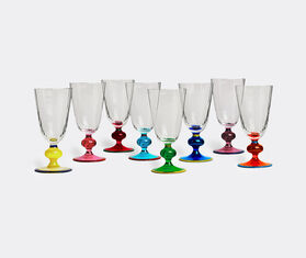 La DoubleJ &#39;Perfetto&#39; wine glass, set of eight MULTICOLOUR LADJ23PER106MUL