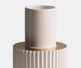POLSPOTTEN 'Gear' vase WHITE POLS22VAS436WHI