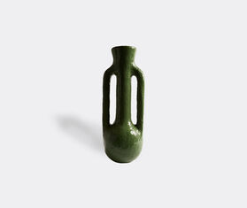 Lemon &#39;Vessel 2&#39;, textured stoneware clay GREEN LEMN22VES179GRN