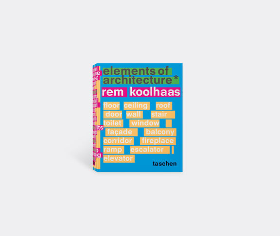 Taschen 'Koolhaas. Elements of Architecture' MULTICOLOUR TASC21KOO149MUL