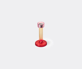 &amp;k Amsterdam 'Bole' candleholder, medium, pink and red MULTICOLOUR AMST25BOL040MUL