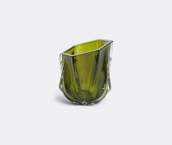 Zaha Hadid Design 'Shimmer' tea light, olive green