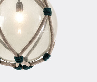 Cassina 'Bollicosa Nautilus' pendant lamp, US plug GREEN CASS21BOL145TRA