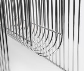 AYTM &#39;Curva&#39; magazine holder SILVER AYTM17CUR064SIL