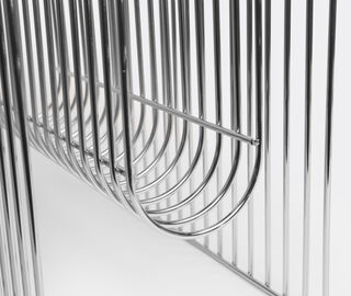 AYTM 'Curva' magazine holder SILVER AYTM17CUR064SIL