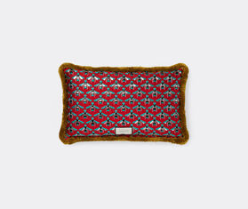 Gucci 'Leopard' velvet cushion GREEN GUCC18CUS865GRN