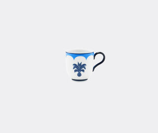 Aquazzura Casa 'Jaipur' coffee cup and saucer, set of two, blue BLUE AQUA23JAI316BLU