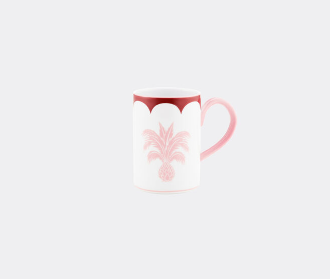 Aquazzura Casa 'Jaipur' mug, bordeaux and pink MULTICOLOUR AQUA23JAI024MUL