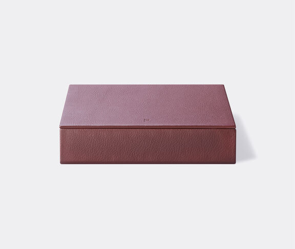 Fredericia Furniture 'Leather Box' Dark Brown ${masterID}
