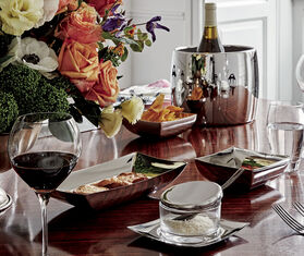 Sambonet 'Linea Q' bowl, set of three SILVER SAMB22LIN335SIL