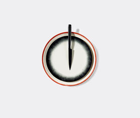 Serax &#39;D&eacute;&#39; starter plate, variation 4, set of two, white and black WHITE SERA24PLA490WHI