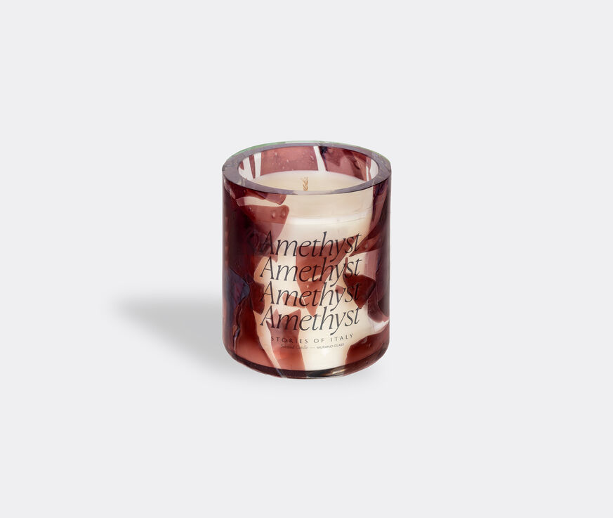 Stories of Italy 'Amethyst' candle  STLY22AME597PUR