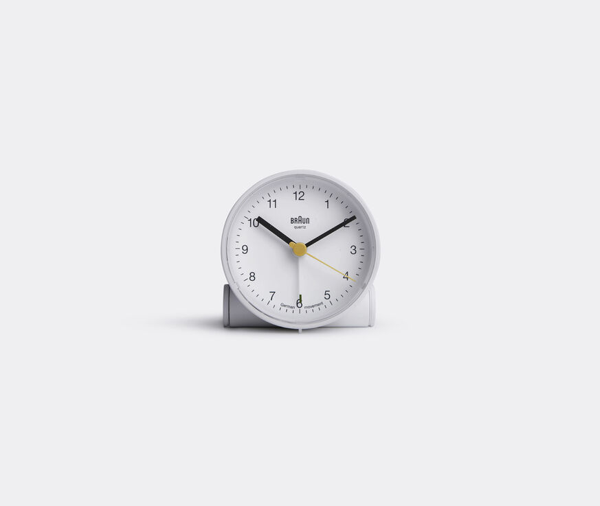 Braun 'Analog' alarm clock White BRAU15ANA621WHI