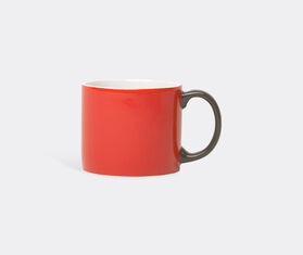 Jansen+Co 'My Mug' espresso cup, grey and red MULTICOLOUR SERA19MUG489RED