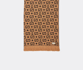 Gucci 'Stars And Anchors Plaid GG' throw, brown MULTICOLOUR GUCC20STA981BRW