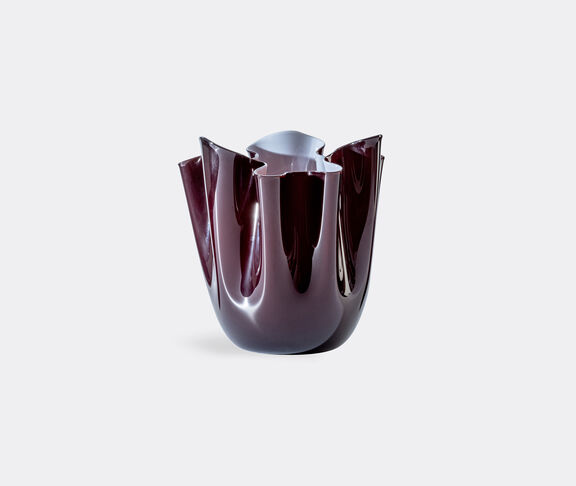 Venini 'Fazzoletto Opalino' vase, L, dark red undefined ${masterID}