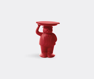 Slide 'Ambrogio' table, flame red RED SLID26AMB703RED