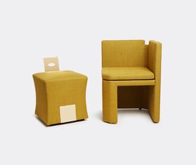 Marta Sala &Eacute;ditions &#39;S1 Duda&#39; chair YELLOW MSED18DUD664MUL
